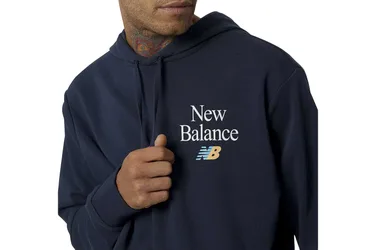 New - Essentials Celebrate Hoodie - Sweatshirt-Hoodie - blau - Herren - Size: M