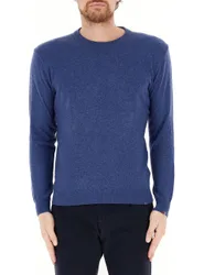 Maglione misto lana BLU L
