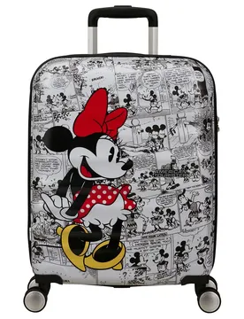 Valise à Roulettes Wavebreaker Disney Spinner 55/20 Tsa 36l Minnie Comics White One Size unisex