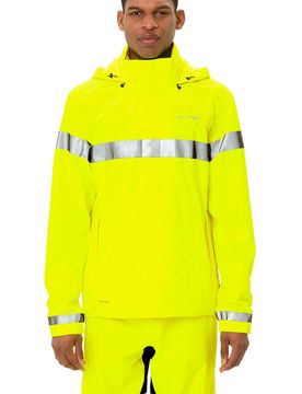 Luminum cortavientos ciclismo hombre Amarillo (XL)