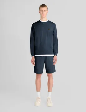 Men's Everyday Cotton Sweat Shorts Carbon - Lyle & Scott - FashionsVida
