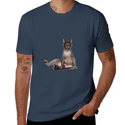 Equilibrium wolfz T-Shirt Basic Crew Neck Short Sleeve Top
