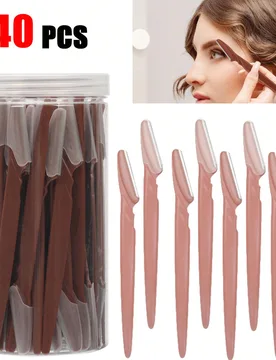 Piezas Afeitadora facial unisex, Recortadora de cejas multiusos, Herramienta de eliminación del vello facial, Recortadora de cejas con protección de - Shein - FashionsVida