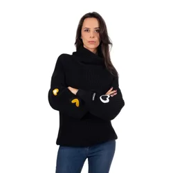Pull à Col Roulé Stars 2 Black 36