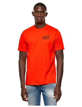 Maglietta A Maniche Corte Just A33 Poinciana XL - Diesel - FashionsVida