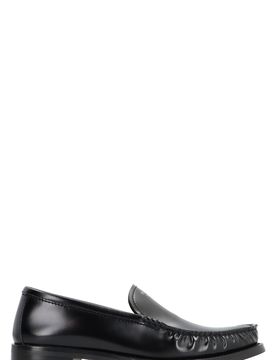 Prada Brushed Leather Loafers