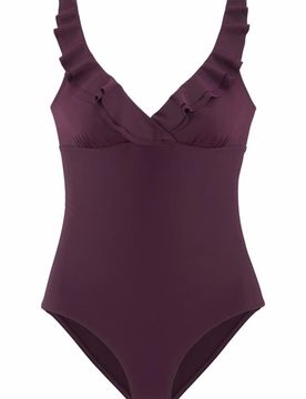 JETTE Traje de baño burdeos