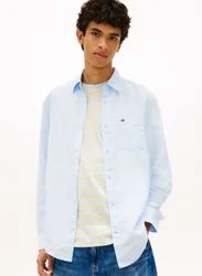 TOMMY JEANS CAMICIA LINO XXL