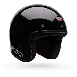 Casco Moto Cafè Racer MAGNUM Solid Nero taglia XL