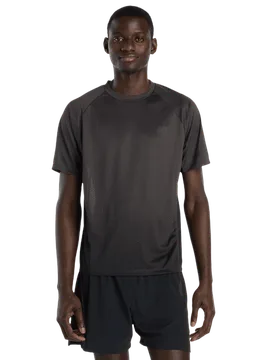 Tech Men T-Shirts - Black - Size M - Poly Jersey - Black - Size: Medium - New Balance - FashionsVida