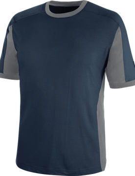 Tee-shirt de travail Cetus Marine/Gris Bleu marine L