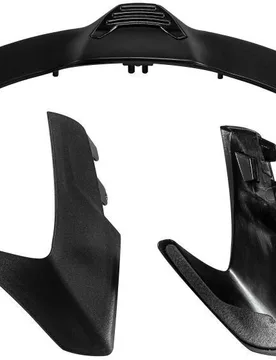 Cursore Spoiler Posteriore Nero Opaco /Lucido Per Casco X-Li taglia un - X-Lite - FashionsVida