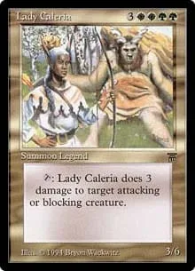 Lady Caleria Legends - Magic: The Gathering - FashionsVida