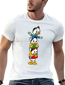 D-ucks RGB - colored T-Shirt anime tshirt man t shirts graphic man t shirt heavy cotton T-shirt - Aliexpress - FashionsVida