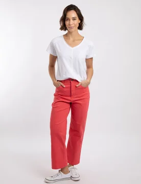 Soulina Womens Wide Leg Cropped Denim Jeans - - Size: 18 - Weird Fish - FashionsVida