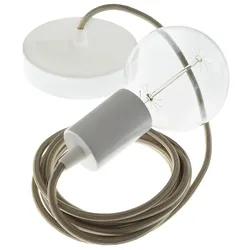 Cables Suspension Luminaire Rm27 2 M Cipria / White One Size