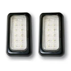 Dome Trailer Light 2 pcs 12 LED unisex