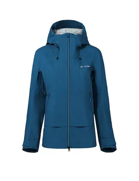 Giacca da trekking da donna Croz Alpine 3L Hoodie blu 42 - VAUDE - FashionsVida
