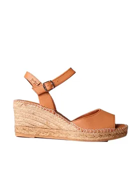 Pons Sandales Compensées En Sparte Sia-p Leather EU 37
