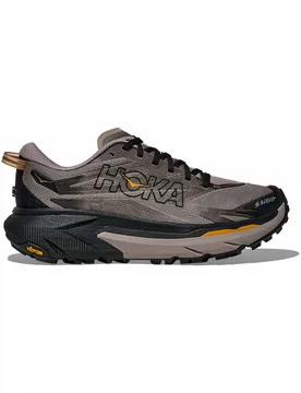 Chaussures de trail - Mafate 5 M Cement/Black - Taille 43 1/3 - Gris - Hoka - FashionsVida