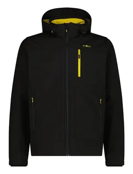 Veste Softshell 3a01787n Black / Gold Green M