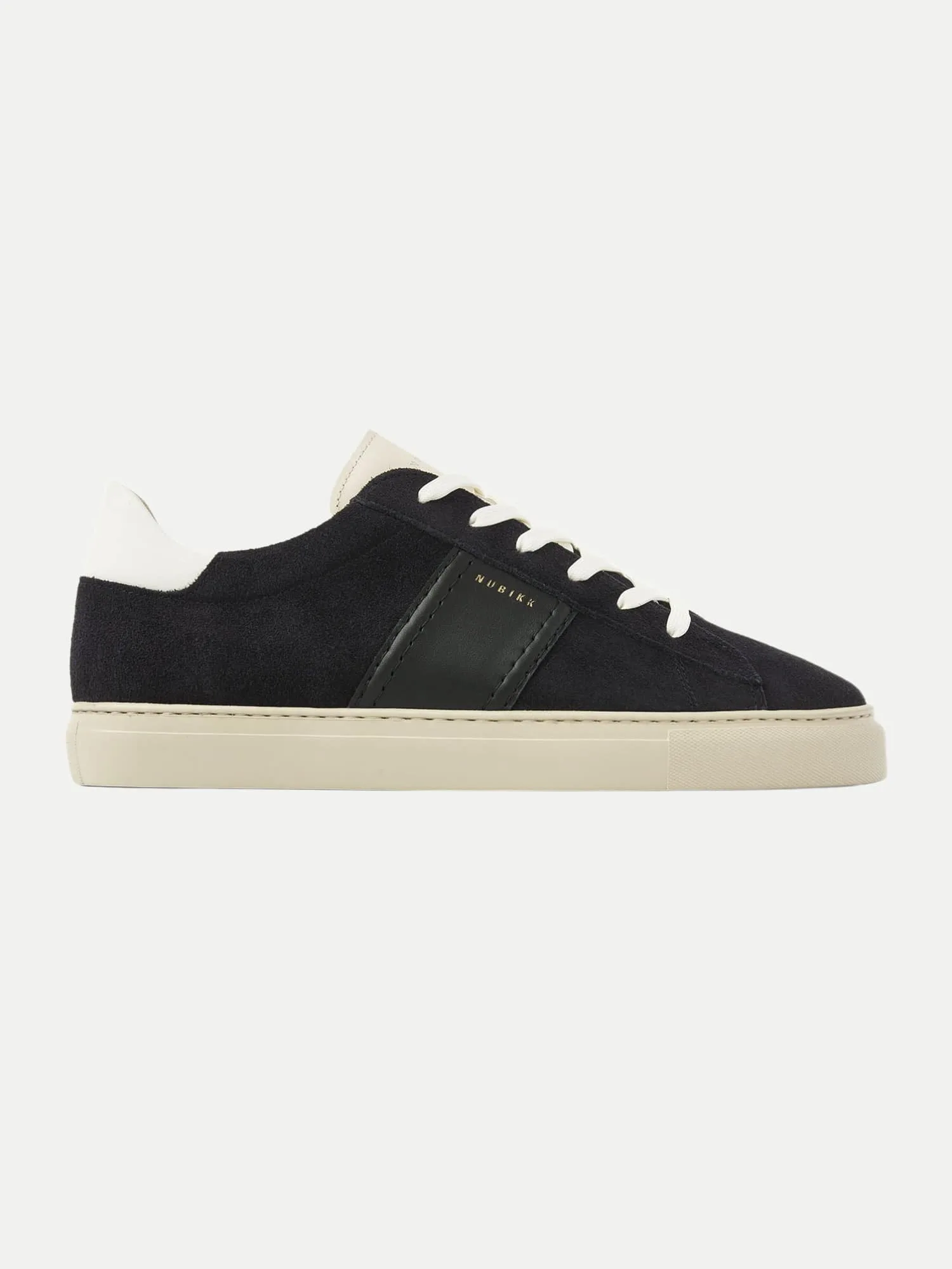 Sneaker Jace Morris in Velours Schwarz 44 - Nubikk - FashionsVida