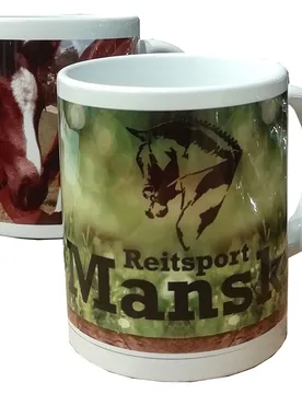 Tasse mit Wunschmotiv - Reitsport Manski - FashionsVida