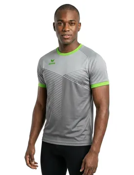 T-shirt à Manches Courtes Mantua Silver Grey / Green Gecko L