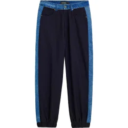 Pantalón de mujer jogger contraste