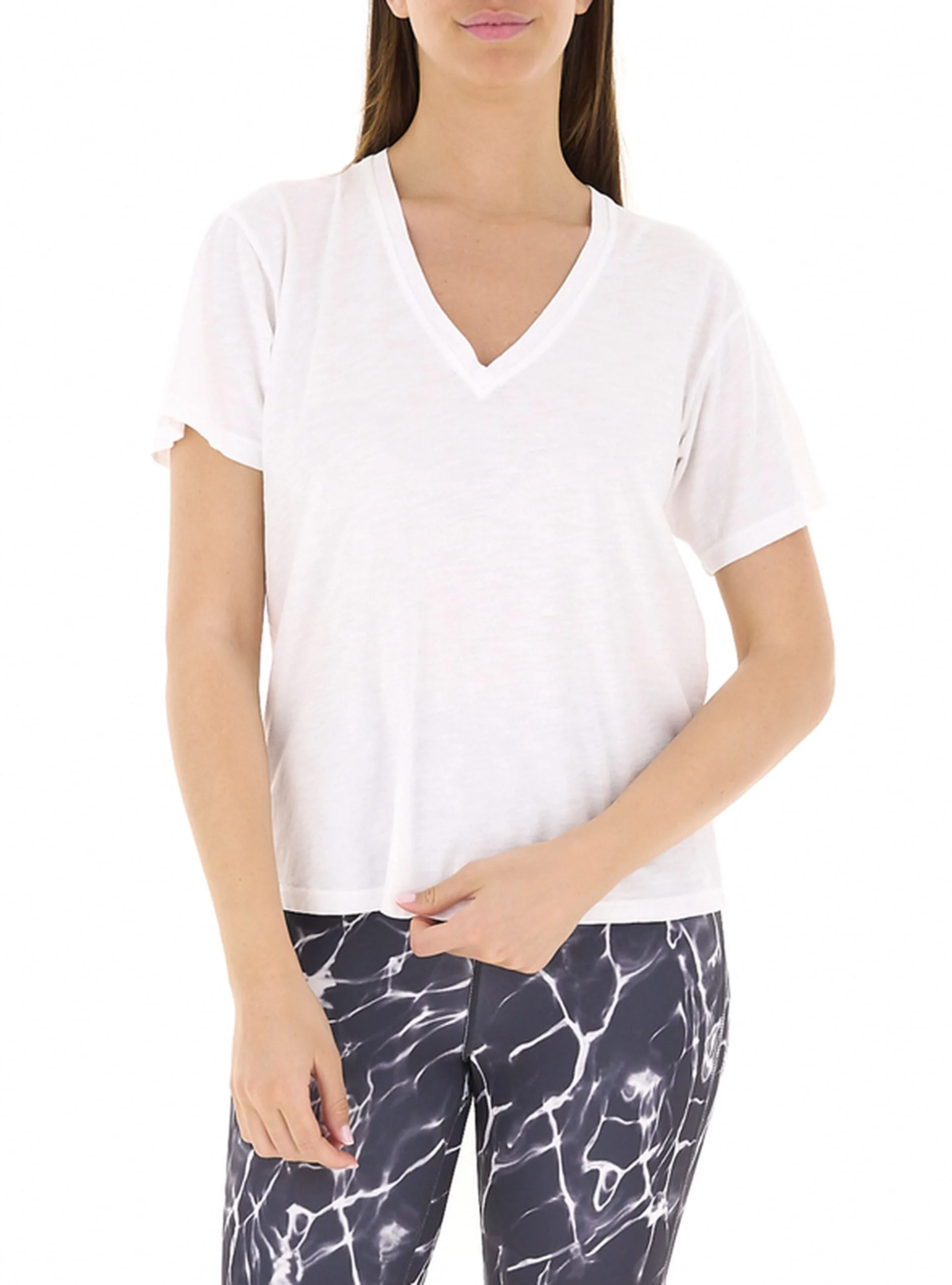 DEHA T-shirt scollo V PANNA M - DEHA - FashionsVida