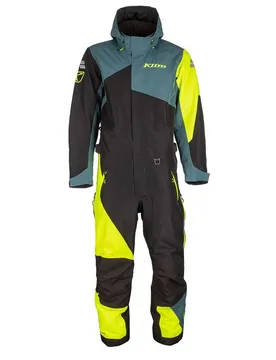 Combinaison De Course Railslide Gore-tex® Petrol / Fluo Yellow M
