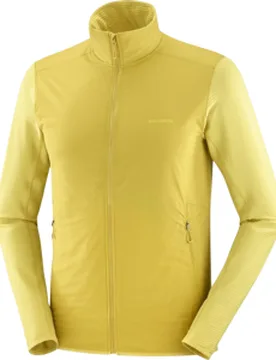 ESSENTIAL LIGHTWARM HYBRID Midlayer-Jacke M Herren CRESS GREEN XL - Salomon - FashionsVida
