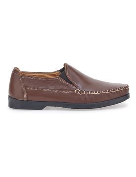 Mocassini Marroni In Vera Pelle Made In Italy 2020 43