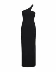 Midi-Kleid Damen Schwarz 40 Damen
