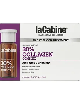 Pack 10 Ampollas 30% Collagen Complex - LACABINE - FashionsVida