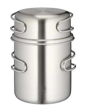 Edelstahlbecher Handle Mug Set 600 ml Default Title adult