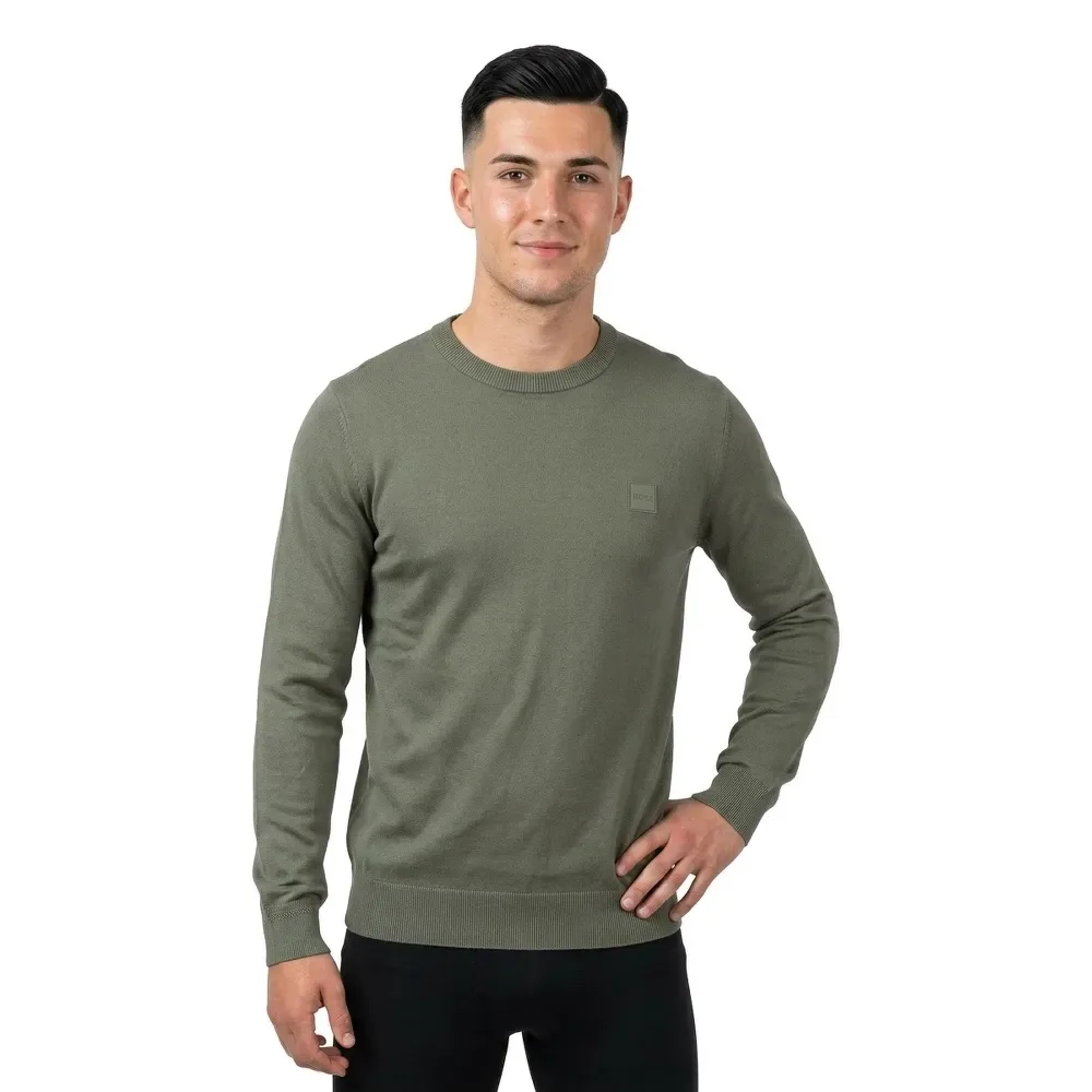 Pull Kanovano 10265856 Orange Open Grey 076 S - BOSS - FashionsVida