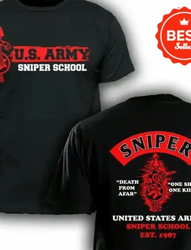 US Army Special Forces Sniper School T-Shirt 100% Cotton O-Neck Summer Short Sleeve Summer Casual Mens T-shirt Size S-3XL - Aliexpress - FashionsVida