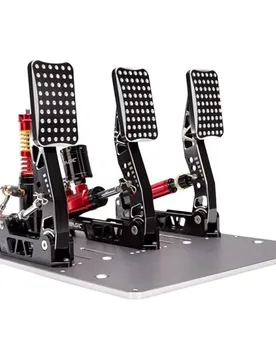 Pédales Simagic P2000 Pedal Set Load Cell 200kg Hydraulic Black One Size unisex - No Name - FashionsVida