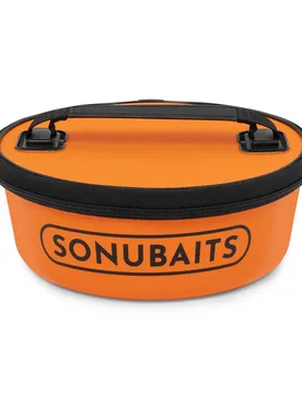 Eva Mixing Bait Pouch 5l Orange / Black 100 x 290 x 290 mm unisex - Sonubaits - FashionsVida