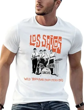T Punk T-Shirt Band man graphic t Rock shirts shirts Los Saicos designer - Aliexpress - FashionsVida