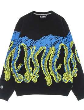 Felpa Leggera Girocollo Uomo Draft Crewneck Black