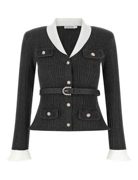 Self Portrait Cardigan a coste