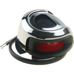 Port/starboard Navigation Red Led Light Kit 33x58x76 Mm 2 Units Black One Size unisex