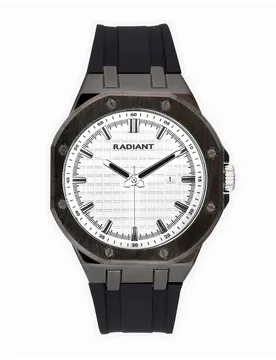 Montre Leonardo 44mm 5atm Quartz/analogical Black / White / Mineral One Size - Radiant - FashionsVida