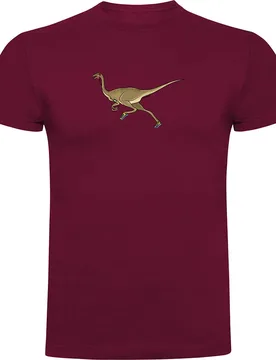 Maglietta A Maniche Corte Dino Run Dark Red L - Kruskis - FashionsVida