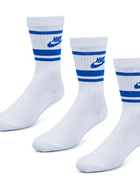 Everyday Essential Crew 3 Pack Unisex - Calze Bianco - Taglia 34 - 38 34 - 38 - Nike - FashionsVida