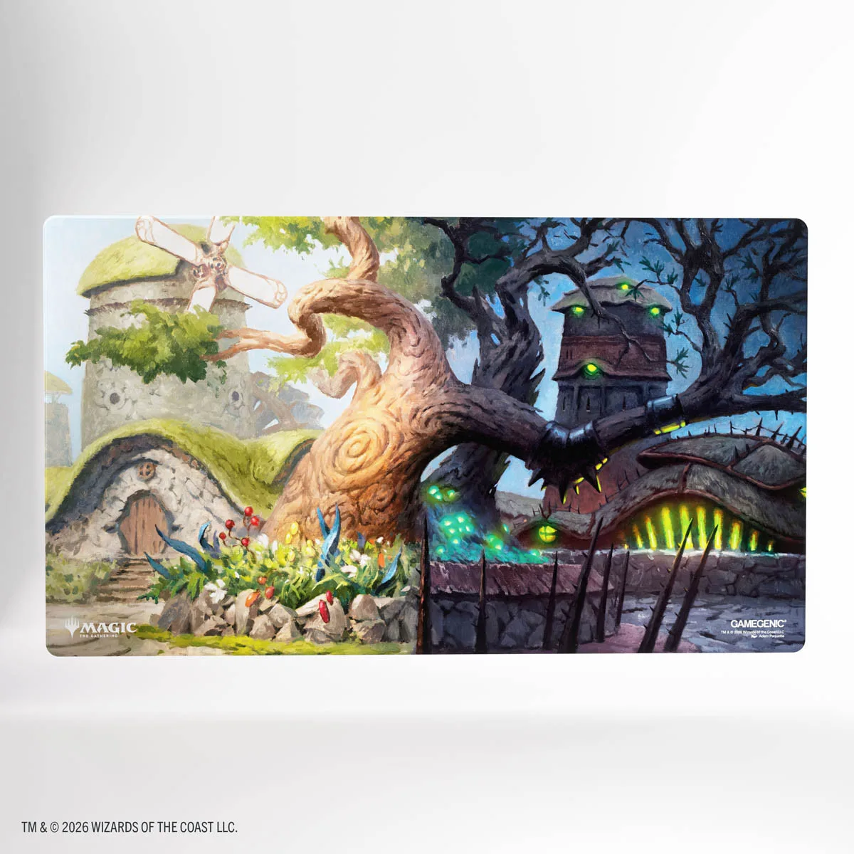 MTG Lorwyn Eclipsed Shiny Playmat - Temple Garden - Gamegenic - FashionsVida