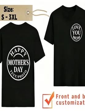 Pcs Custom Front Back Print T Shirts Personalized Text Photo Cotton Crew Neck Short Sleeve Shirts Team Group Working Gift Tees - Aliexpress - FashionsVida