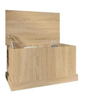 Koffer, Aufbewahrungsboxen Coffre De Rangement Bois D'Ingénierie Marron 70x40x38 Cm Einheitsgrösse